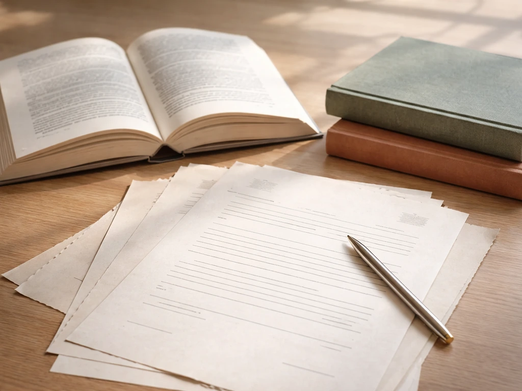 Close-up of open book, foreign-language edition, and contract-like papers suggesting royalties and publishing deals.